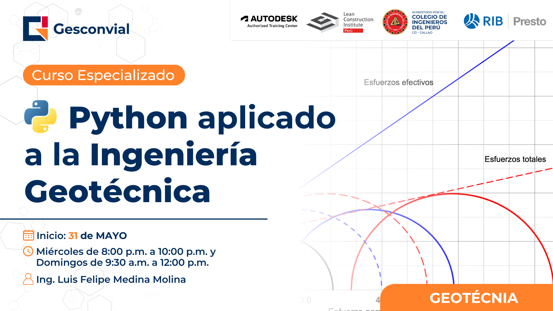 Python Aplicado a la Ingeniería Geotécnica