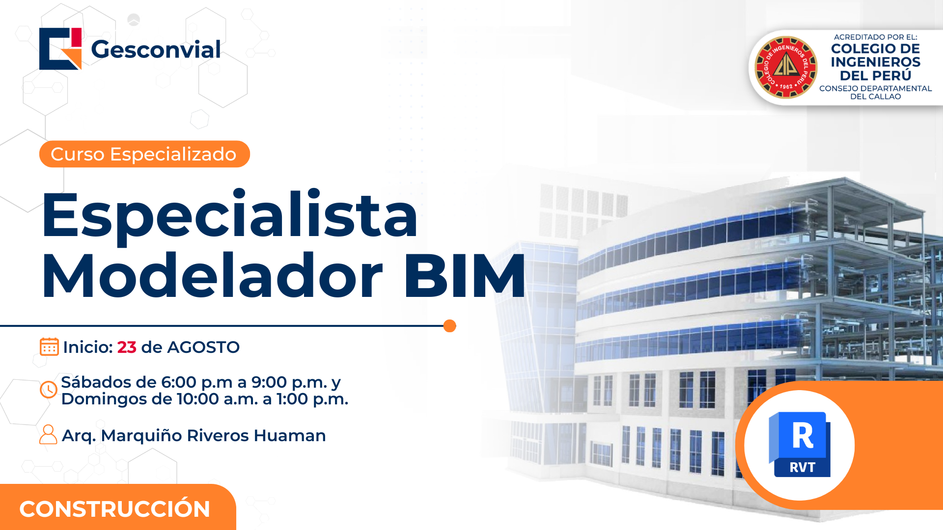 Especialista Modelador BIM (S-D)