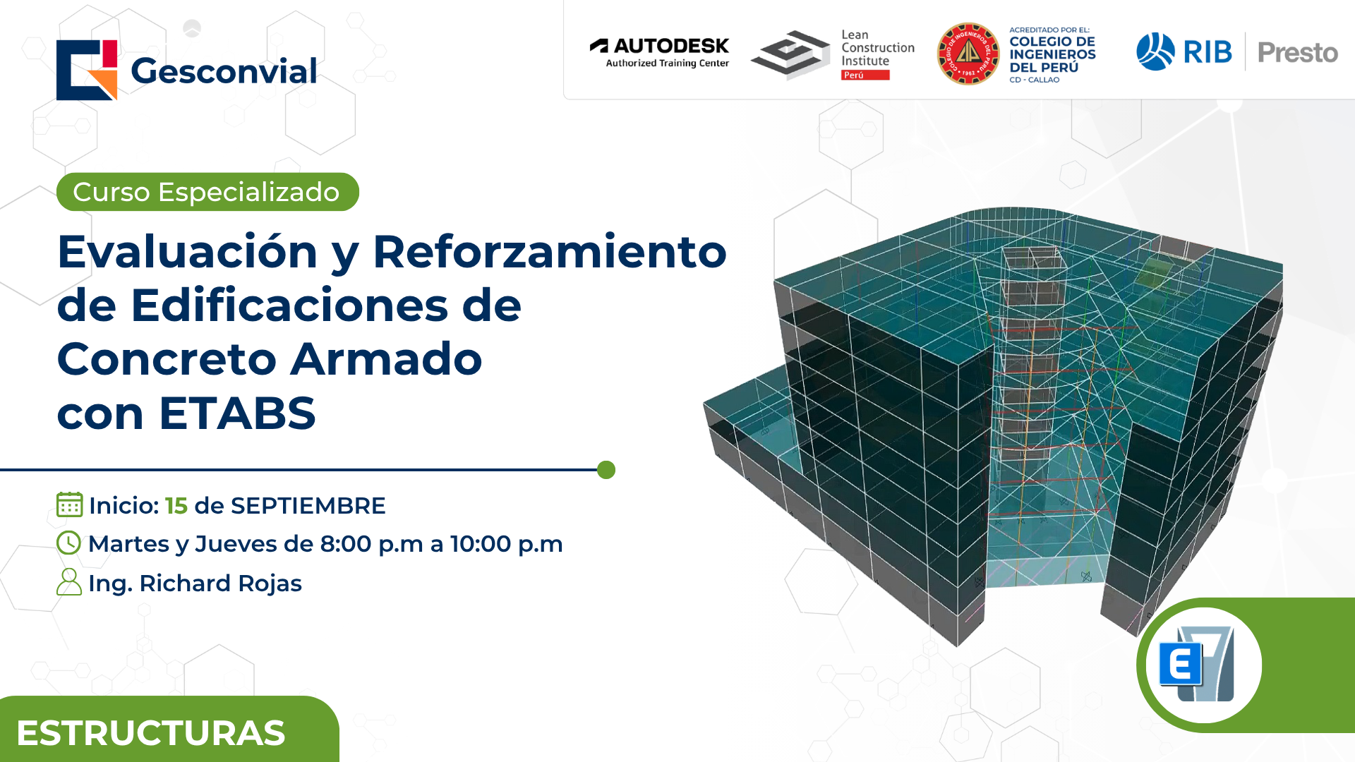 Evaluación y Reforzamiento de Edificaciones de Concreto Armado con ETABS Copia