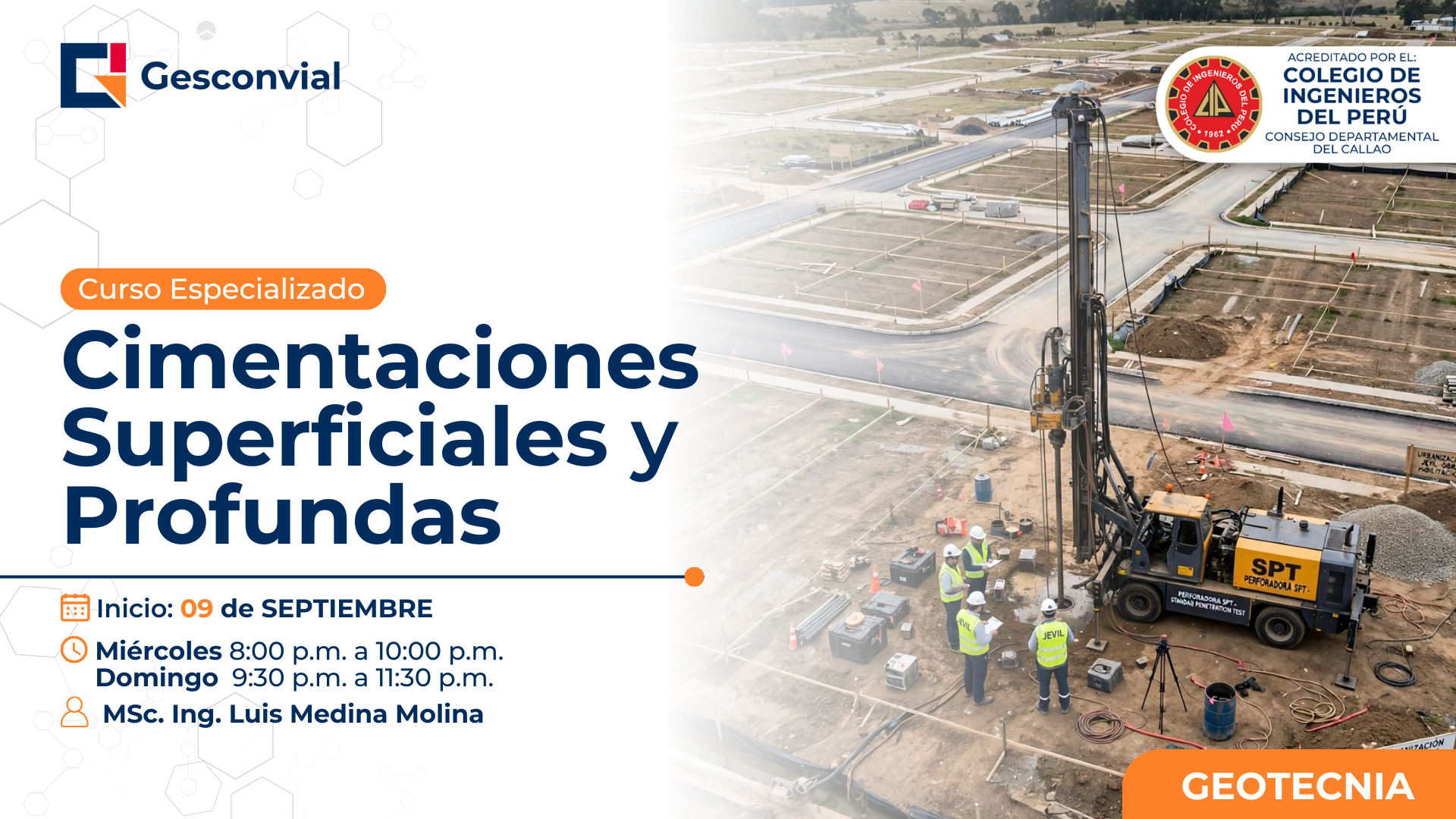 Geologia Aplicada, Caracterización Geotécnica y Geomecánica Avanzada de Suelos 