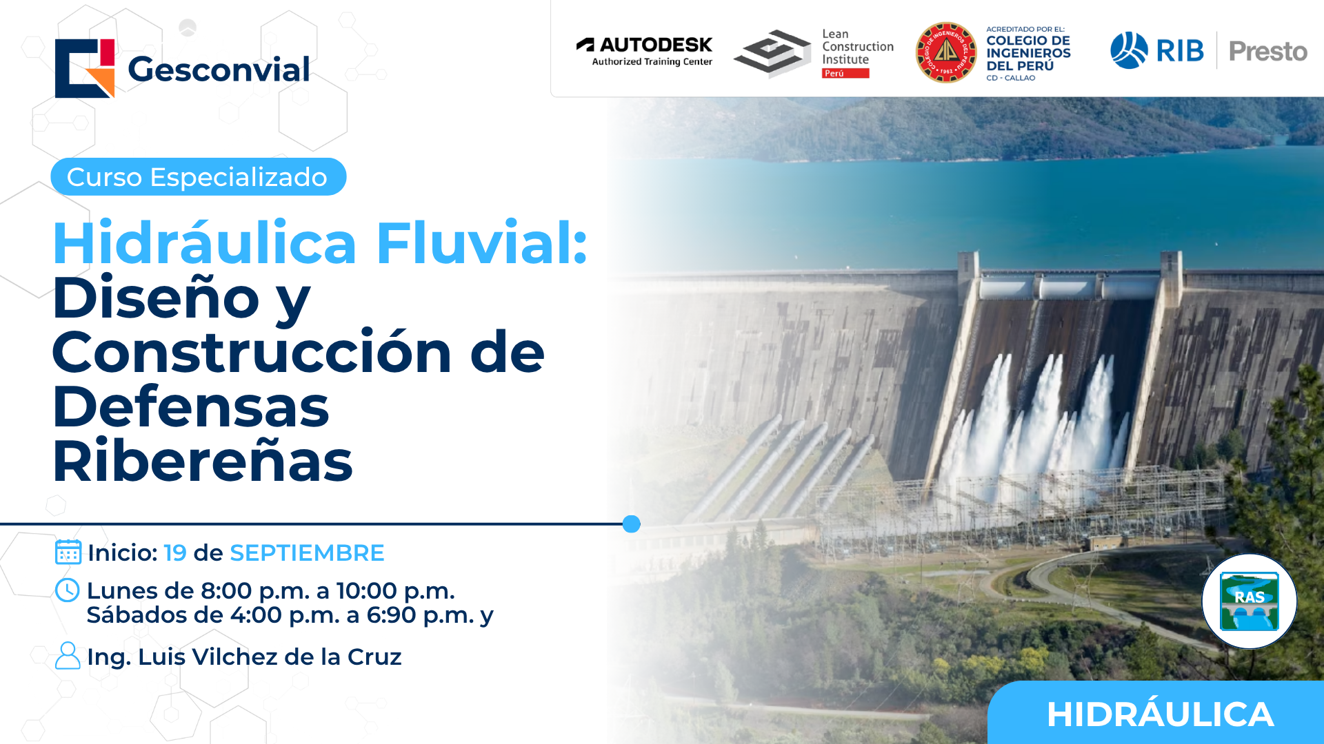 Hidráulica Fluvial: Diseño y Construcción de Defensas Ribereñas