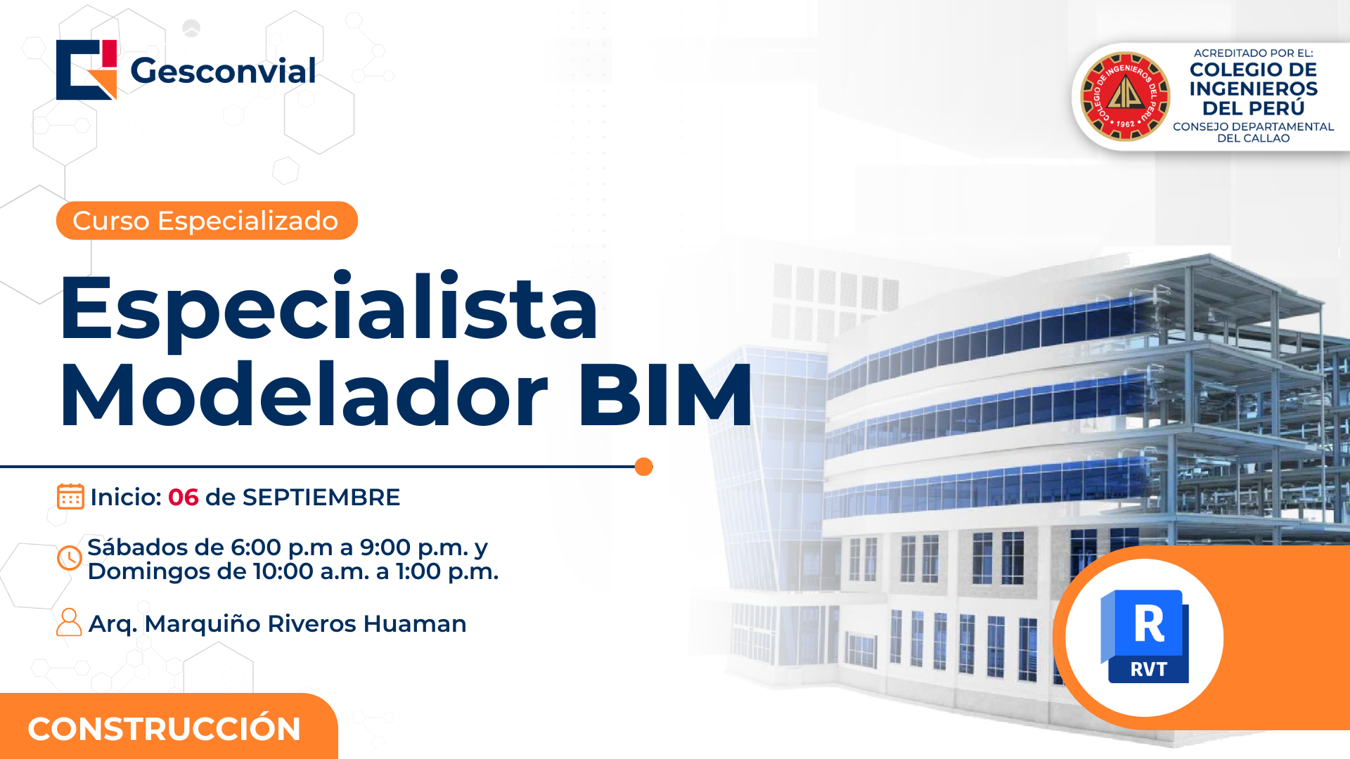 Especialista Modelador BIM (S-D)