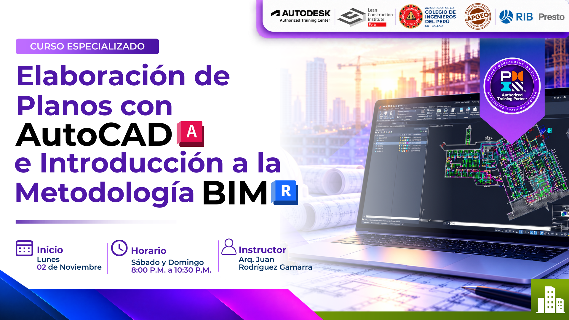 Elaboración de Planos con AutoCAD e Introducción a la Metodología BIM